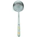 Alegacy Goldcrest Stainless Steel Skimmer - Gold Trim, 14 1/4 inch.