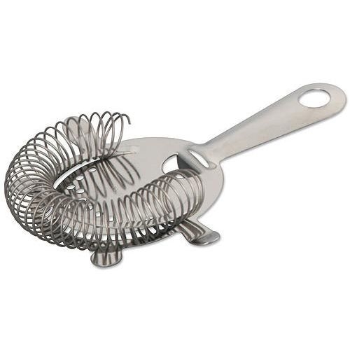 Alegacy Stainless Steel 4 Ear Cocktail Strainer, 6 inch.