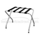 Alegacy Chrome Folding Luggage Rack, 18 x 18 1/2 inch.