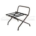 Alegacy Chrome High Back Luggage Rack, 17 x 16 inch.