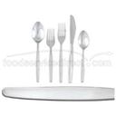Alegacy Swedish Modern 18/0 Stainless Steel Heavy Weight Wave Cut Knife, 8 1/4 inch -- 36 per case.