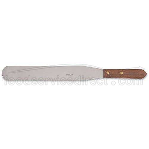 Alegacy Stainless Steel Icing Spatula with Hardwood Handle, 17 1/4 inch Length.