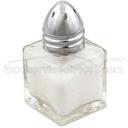 Alegacy Square Glass Mini Salt and Pepper Shaker, 1/2 Ounce -- 432 per case.