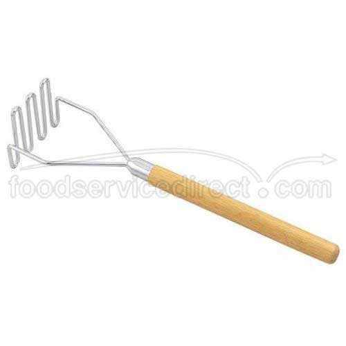 Alegacy Nickel Plated Square Face Masher, 23 inch.