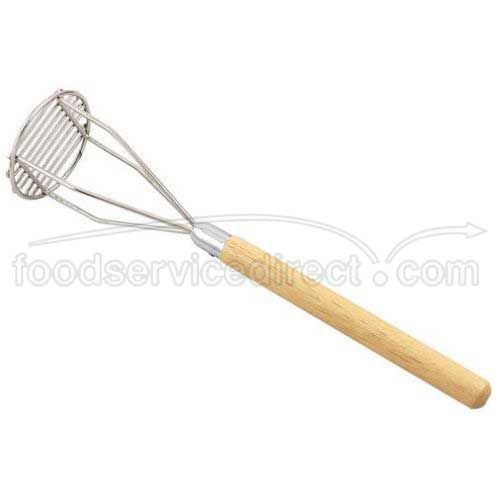 Alegacy Nickel Plated Round Face Masher, 25 Inch