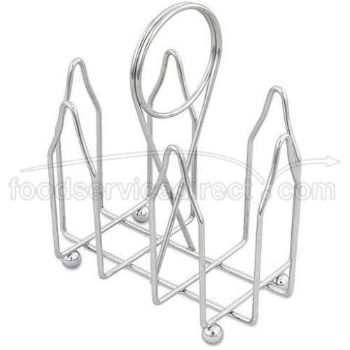 Alegacy Chrome Plated Wire Sugar Pack Holder, 5 1/4 X 5 X 3 Inch