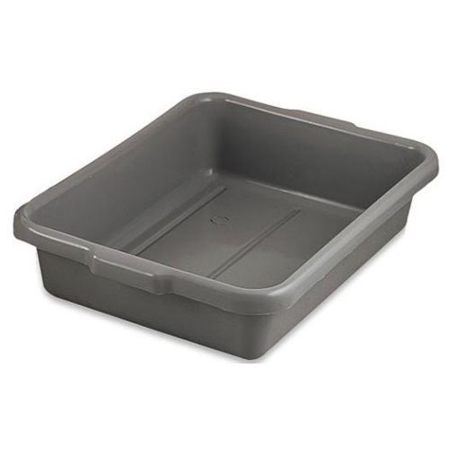 Alegacy Plastic Gray Dish N Tote Box, 21 5/8 X 16 X 5 Inch