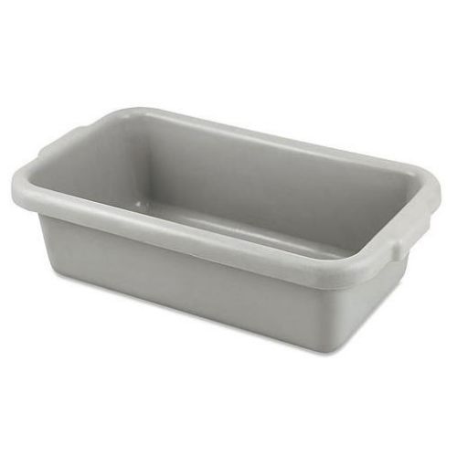 Alegacy Plastic Gray Undercounter Dish N Tote Box, 21 X 21 X 6 Inch