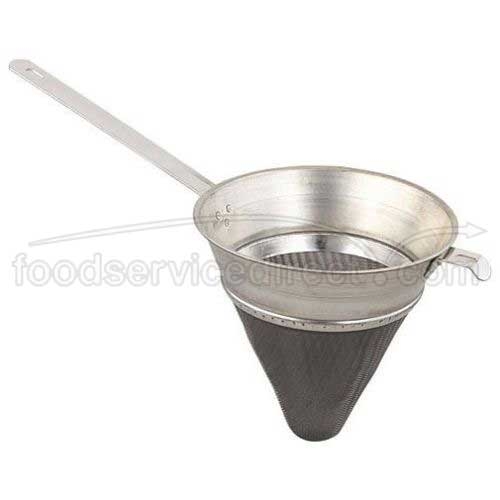 Alegacy Tin Plated Extra Fine Mesh Bouillon Strainer, 8 inch Bowl Diameter.