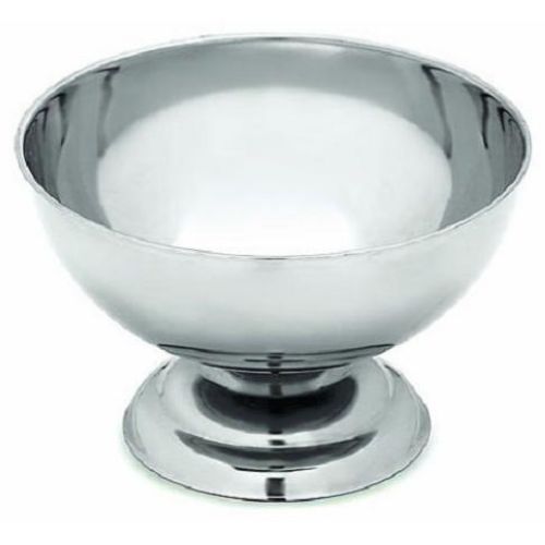 Alegacy Stainless Steel Dessert Ice Cream Dish, 4 Ounce Capacity