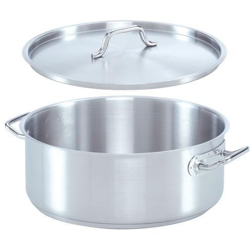 Alegacy Optima Ii 21ct Stainless Steel Brazier With Cover, 30 Quart