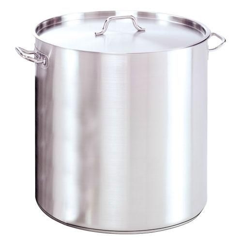 Alegacy Optima II 21CT Stainless Steel Stock Pot with Cover, 100 Quart.