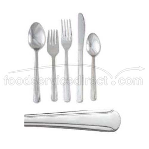 Alegacy Dominion 18/0 Stainless Steel Heavy Weight Wave Cut Knife, 8 inch -- 24 per case.