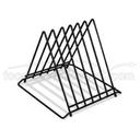 Alegacy Color Coded Cutting Board Storage Rack Only, 12 x 11 1/2 x 10 3/4 inch.
