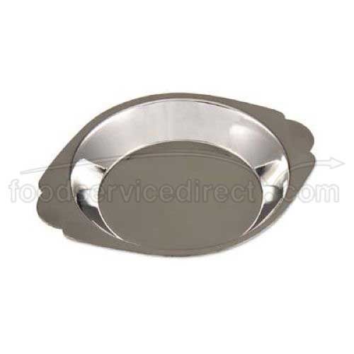 Alegacy Stainless Steel Round Au Gratin Dish, 6 Ounce