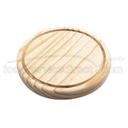 Alegacy Hardwood Round Lemon Board, 7 inch.