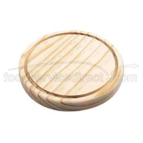Alegacy Hardwood Round Lemon Board, 7 inch.