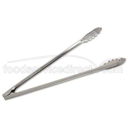 Alegacy Standard Stainless Steel Multi Purpose Standard Spring Tong, 16 inch Length.