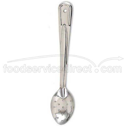 Alegacy Medium Gauge Conventional Line Perforated Serving Spoon, 15 inch Overall Length.