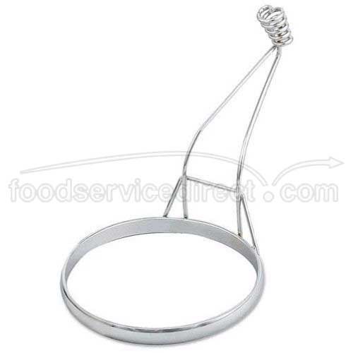 Alegacy Chrome Plated Round Egg Mold, 3 7/8 Inch Diameter
