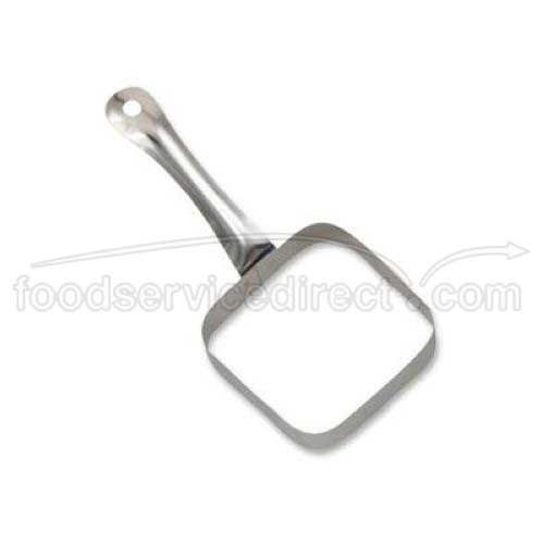 Alegacy Stainless Steel Square Egg Ring, 4 X 4 Inch Diameter