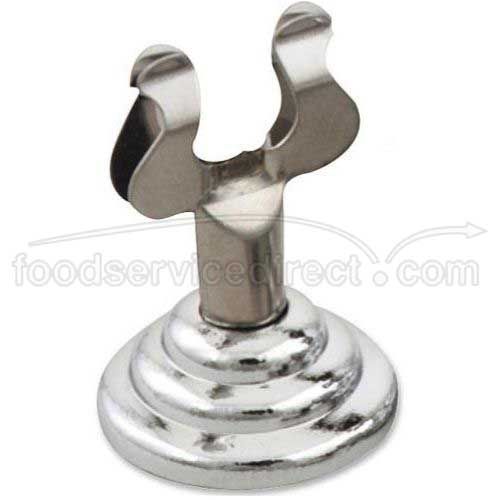 Alegacy Chrome Plated Menu And Card Holder, 1 1/2 Inch -- 12 Per Case