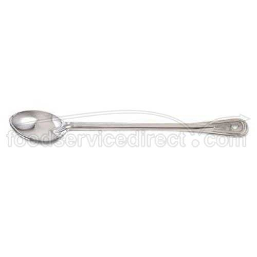 Alegacy Stainless Steel Conventional Line Solid Serving Spoon, 18 inch Overall Length.