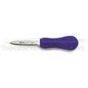 Alegacy Oyster Knife with Blue Handle, 3 inch Blade Length.
