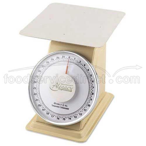 Alegacy Fixed Dial Heavy Duty Portion Control Scale, 40 Pound Capacity