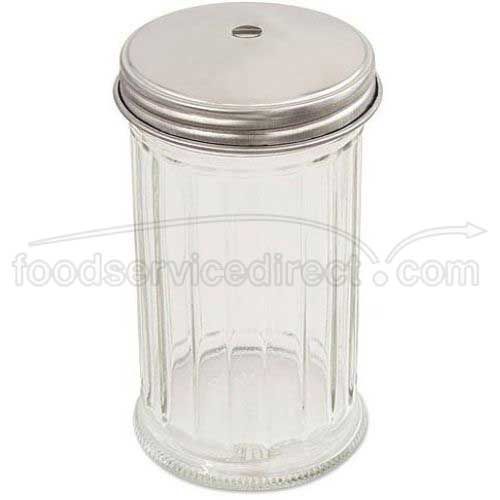 Alegacy Fluted Glass Sugar Pourer, 12 Ounce -- 24 Per Case