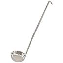 Alegacy Stainless Steel Flat Bottom Pizza Ladle, 6 Ounce.