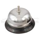 Alegacy Nickel Plated Durable Call Bell, 4 inch Base Diameter.