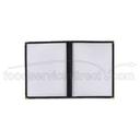 Alegacy Double Clear Menu Cover, 8 1/2 x 11 inch.
