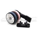 Alegacy Complete Knife Sharpener Round Stone, 5 x 3 x 4 3/4 inch.