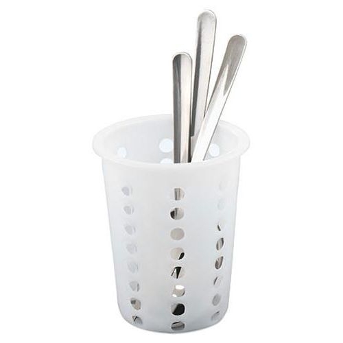 Alegacy Flatware Cylinder, 4 1/4 x 4 1/4 x 5 1/4 inch.