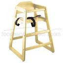 Alegacy Natural Wood Baby Chair - Knocked Down, 27 1/4 inch.