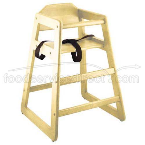Alegacy Natural Wood Baby Chair, Knocked Down, 27 1/4 Inch