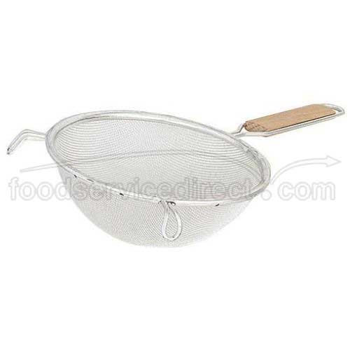 Alegacy Fine Double Mesh Strainer, 10 1/4 inch Bowl Size.