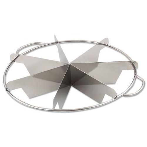 Alegacy Stainless Steel Pie Cutter, 7 Cut.