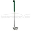 Alegacy Stainless Steel Optima Line One Piece Color Coded Ladle, 1/2 Ounce Capacity.