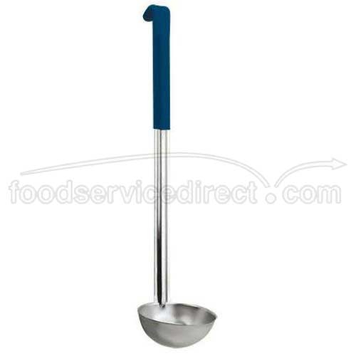 Alegacy Stainless Steel Optima Line One Piece Color Coded Ladle, 2 Ounce Capacity.