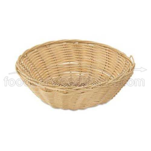 Alegacy Polypropylene Round Basket, 8 X 2 1/4 Inch -- 12 Per Case