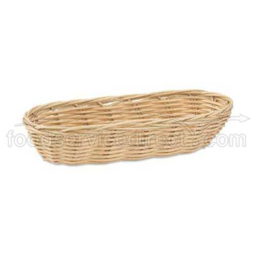 Alegacy Polypropylene Oblong Basket, 8 3/4 X 3 X 2 Inch -- 12 Per Case