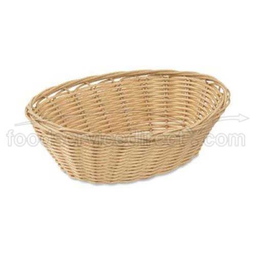 Alegacy Polypropylene Oval Basket, 9 X 6 3/8 X 3 Inch -- 12 Per Case