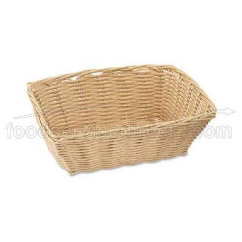 Alegacy Polypropylene Rectangular Basket, 9 X 7 X 2 3/4 Inch -- 12 Per Case