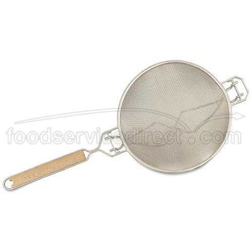 Alegacy Medium Double Mesh Heavy Duty Strainer, 14 Inch Bowl Size