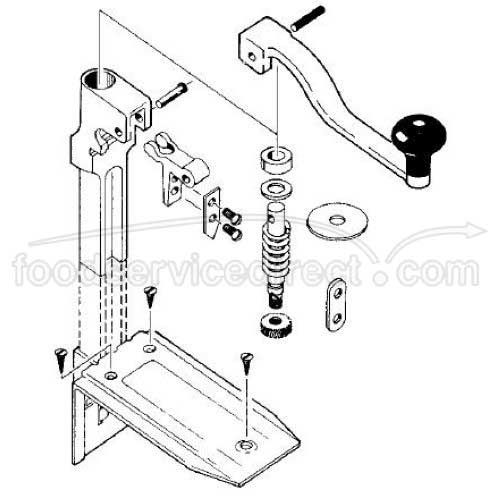 Alegacy Body Only, For Al010 Can Opener
