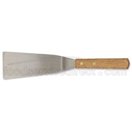 Alegacy Stainless Steel Solid Offset Spatula, 10 inch Overall Length.