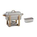 Alegacy The Original Six In One Gold Accented Chafer with One 88134 Pan, 1/3 x 2 inch.