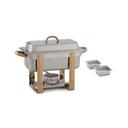 Alegacy The Original Six In One Gold Accented Chafer with Two 88162 Pan, 1/3 x 2 inch.